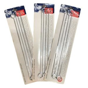 Good Cook 12” Metal Skewers 12 qty NIB